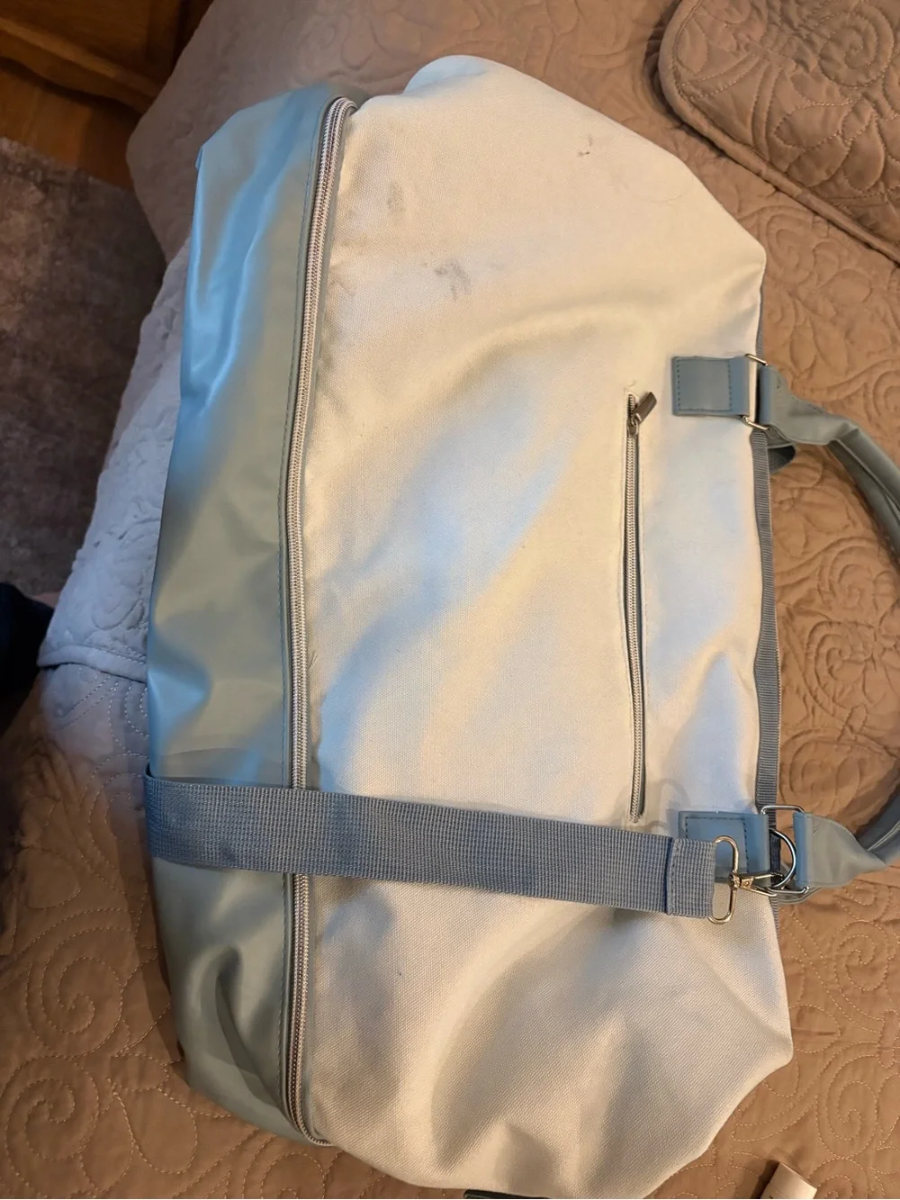 DSW Canvas Duffel Bag -with shoe compartment